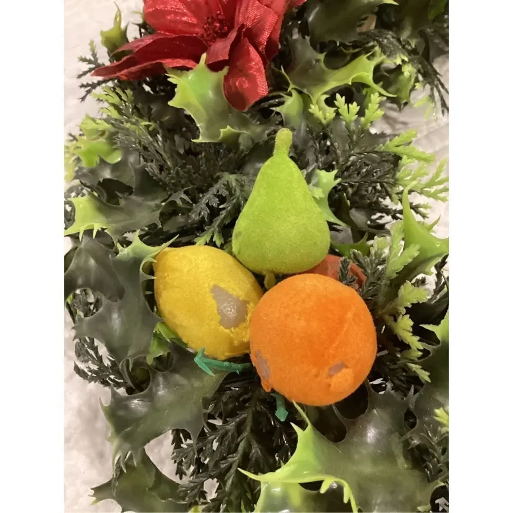 Vintage Christmas Kitschy Wreath